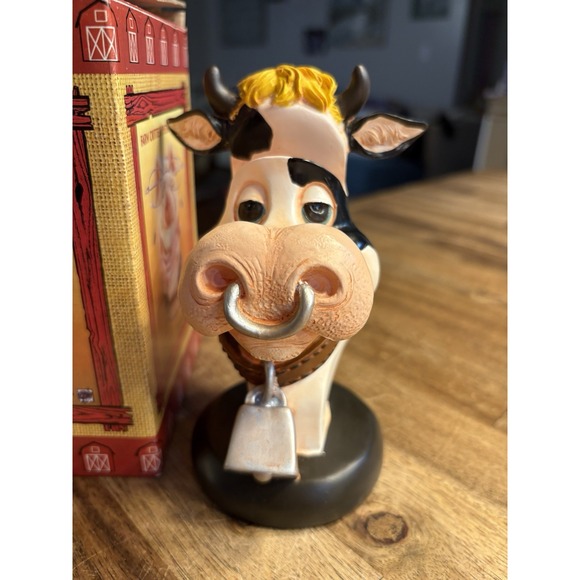 Animal Glasses Holder Pet Glasses Stand Eyeglass Stand Sunglass Cow NIB - Picture 2 of 6